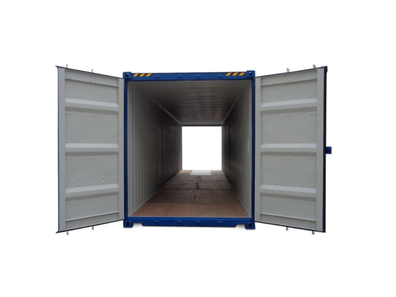 CONTAINER MARITIME 40 PIEDS HIGH CUBE PREMIER VOYAGE DOUBLE PORTES