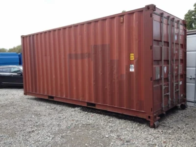 CONTAINER MARITIME 20 PIEDS SUR BERCE AMPLIROLL