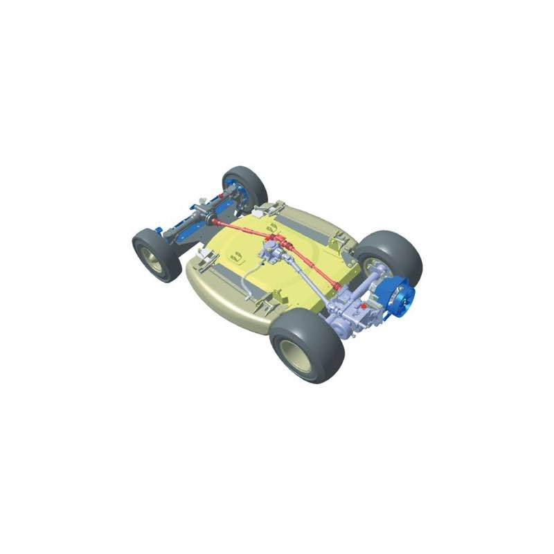Tondeuse débroussailleuse autoportée Canycom CMX2406