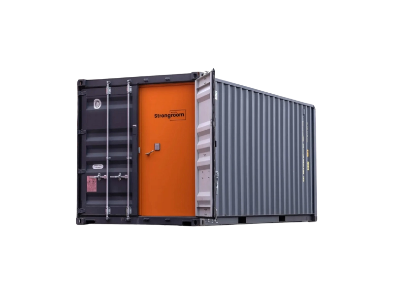 CONTAINER CHAMBRE FORTE : STOCKAGE MOBILE ANTIVOL