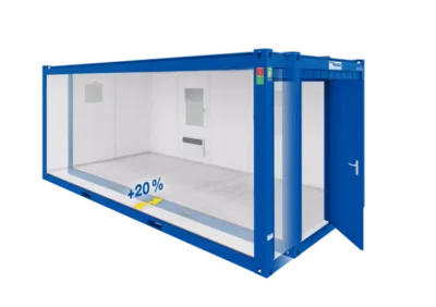 BUNGALOW BUREAU 18 M²  20 PIEDS XL