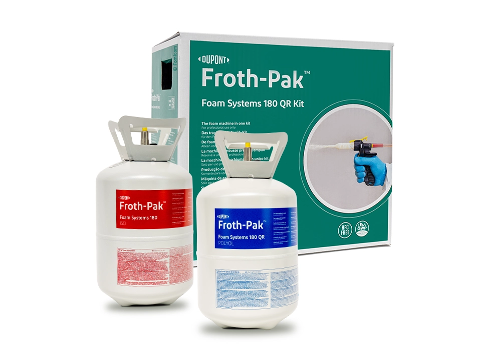 KIT D’ISOLATION MOUSSE POLYURÉTHANE FROTH-PAK 180