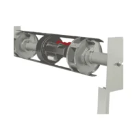 RIDEAU MÉTALLIQUE POUR EXTRÉMITÉ DE CONTAINER HAUTEUR STANDARD