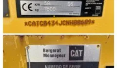 2007 CATERPILLAR CB-434 D