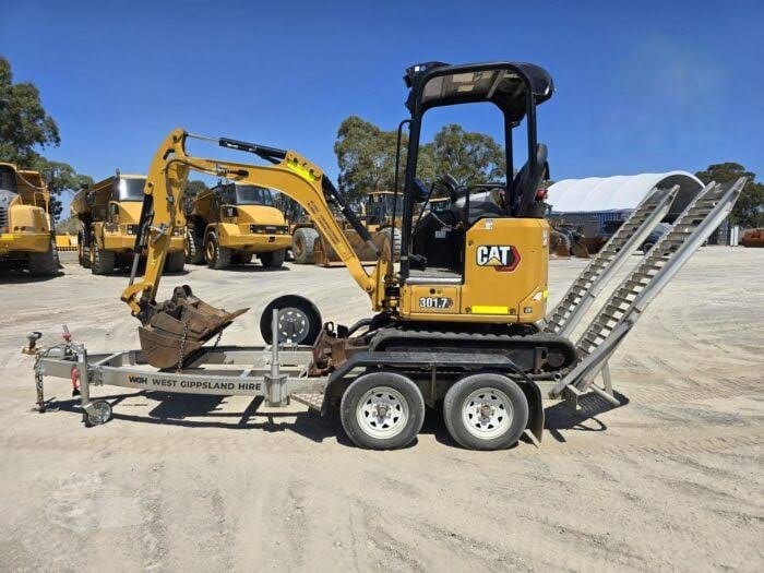 Caterpillar 301.7CR, (2021), 2090 heures, 1.8T – occasion