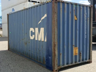Container maritime 20 Pieds HIGH CUBE DERNIER VOYAGE