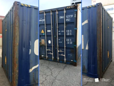 Container maritime 20 Pieds HIGH CUBE DERNIER VOYAGE