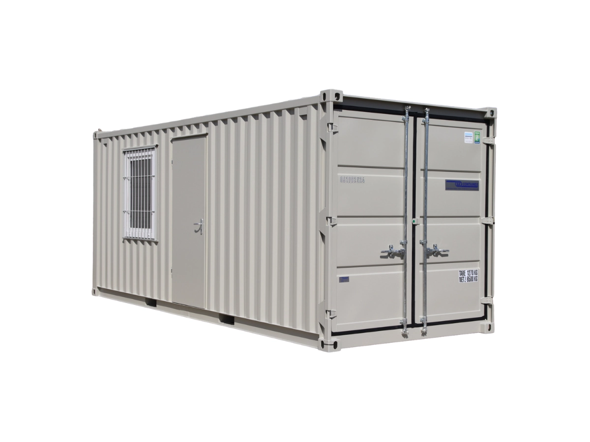 CONTENEUR 20 PIEDS AMÉNAGÉ EN ATELIER