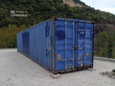 CONTAINER MARITIME 40 PIEDS DRY DERNIER VOYAGE
