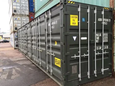 CONTAINER MARITIME 40 PIEDS HIGH CUBE OPEN SIDE PREMIER VOYAGE