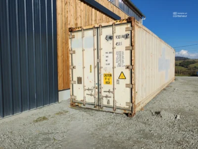 CONTAINER MARITIME FRIGORIFIQUE D’OCCASION 40 PIEDS HIGH CUBE