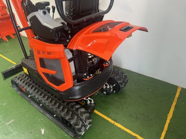 Mini Pelle Rotative BAIMSE 1800 kg, Moteur Kubota 3 Cylindres